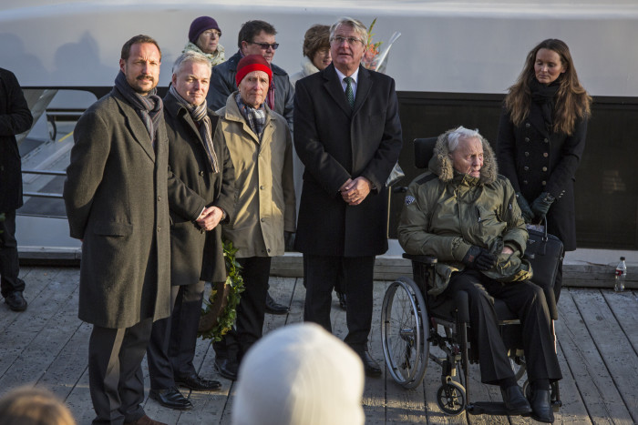 Samlerhuset and Crown Prince Haakon celebrate Norwegian war heroes