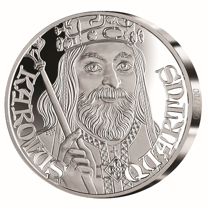 Samlerhuset issues silver medals to mark the 700th anniversary of the birth of Charles IV