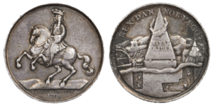 Medalje Frederik 1704 Den Kongelige Mynt